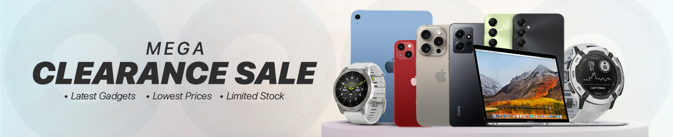 web mega clearence banner
