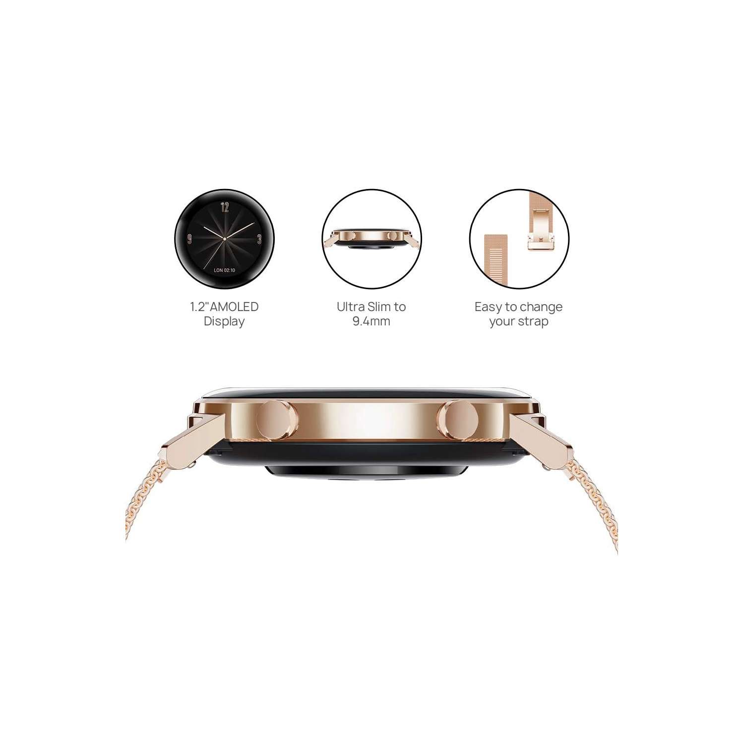 Brand New Huawei Smart Watch 2 42MM GPS - Image 4