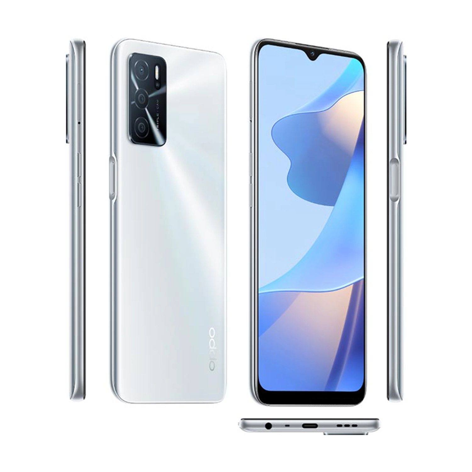 Oppo A16 Android Smartphone (64GB Storage, Crystal Black) - Image 2
