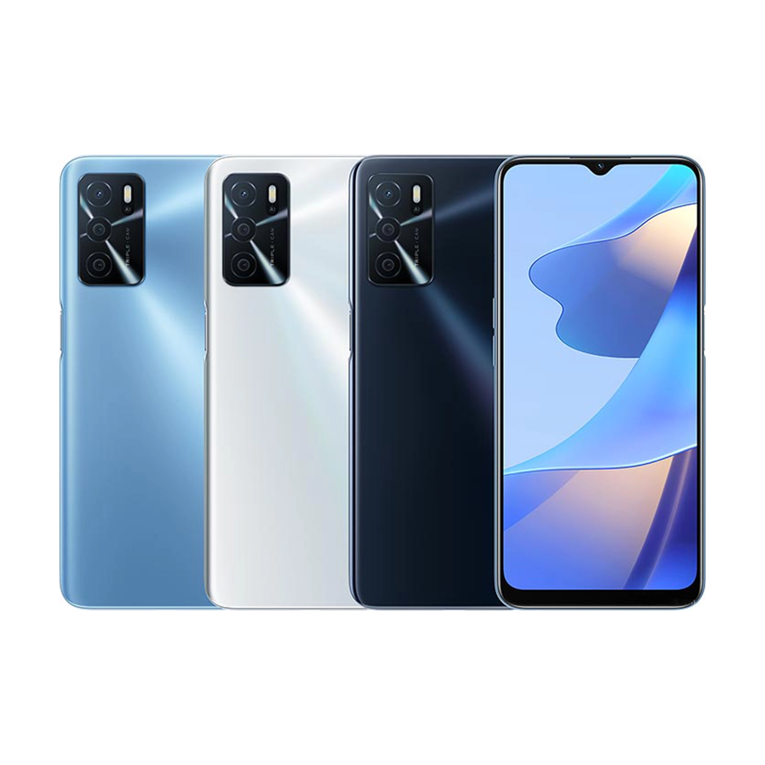 Oppo A16 Android Smartphone (64GB Storage, Crystal Black)